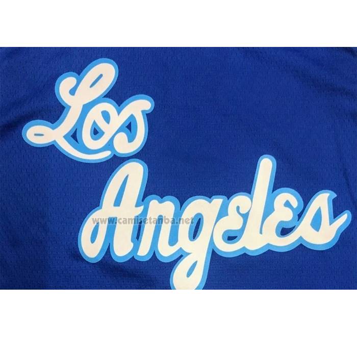 Camiseta Los Angeles Lakers Luka Doncic NO 77 Classic 2024-25 Azul